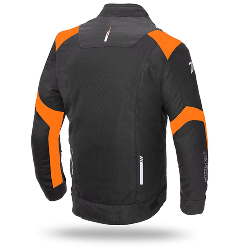 Motoristična jakna SEVENTY DEGREES SD-JR52 black-orange razprodaja