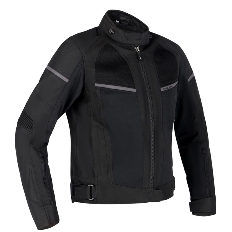 Ženske motoristične jakne RICHA Airstorm WP Black razprodaja