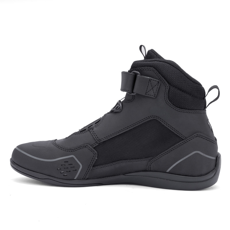 Rebelhorn Spark II Black Motorcycle Boots