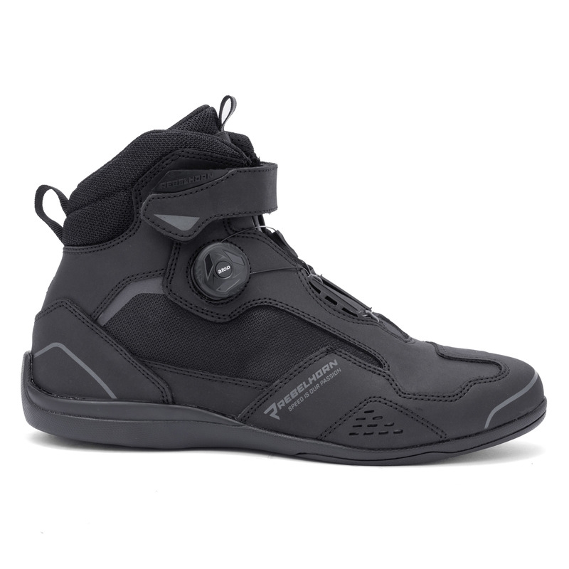 Rebelhorn Spark II Black Motorcycle Boots