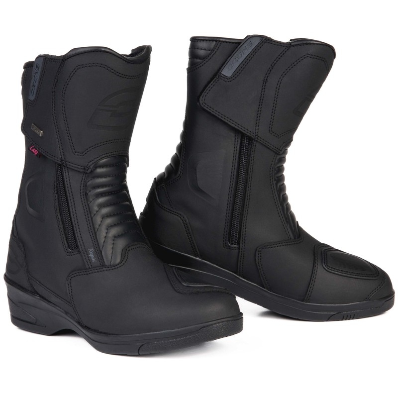 Ženski motoristični škornji Ozone Rapid Black Matte
