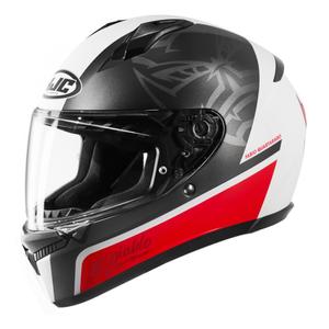 Integralna motoristična čelada HJC C10 Fabio Quartararo 20 MC1SF črno-bela-rdeča
