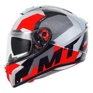 MT Blade 2 SV Fade A2 črno-sivo-rdeča integralna motoristična čelada