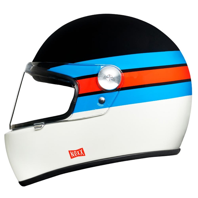 Integralna motoristična čelada NEXX X.G100R Gallon modro-rdeča