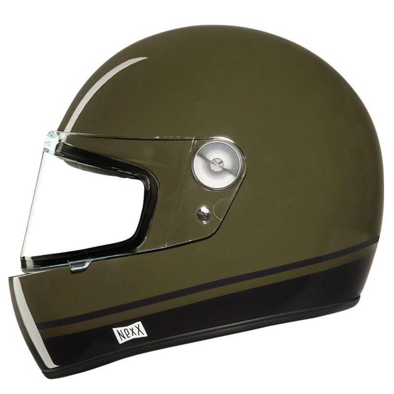 Integralna motoristična čelada NEXX X.G100R Rumble green razprodaja