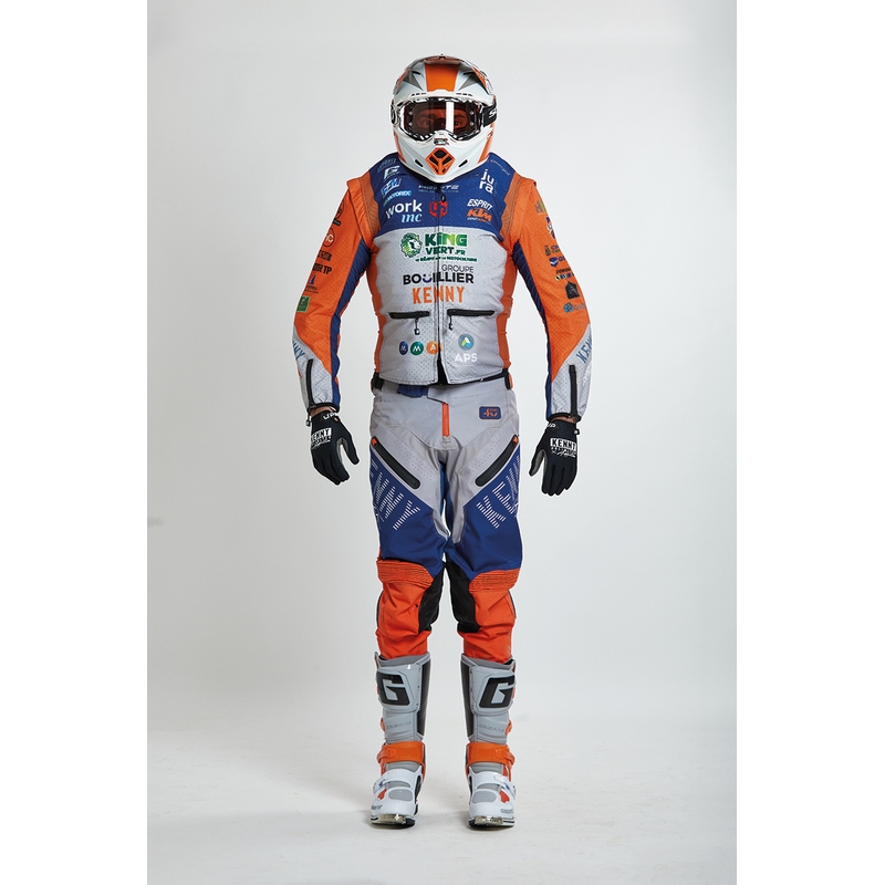 Motorno kolo zračna blazina HELITE Airbag Off Road Dakar - jopič