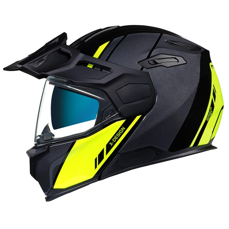 Čelada NEXX X.Vilijord Hi-Viz sivo-fluo rumena razprodaja