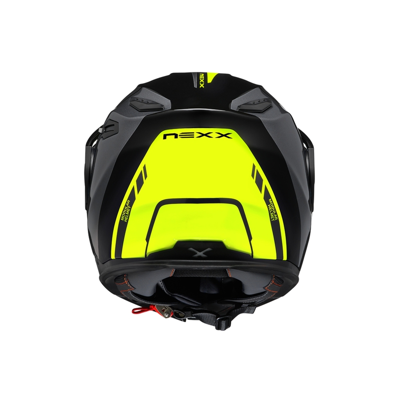 Čelada NEXX X.Vilijord Hi-Viz sivo-fluo rumena razprodaja