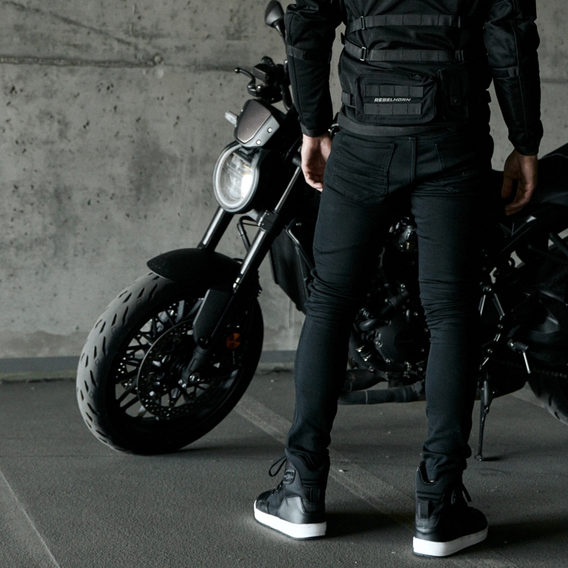 Rebelhorn Eagle III Black Motorcycle Jeans razprodaja