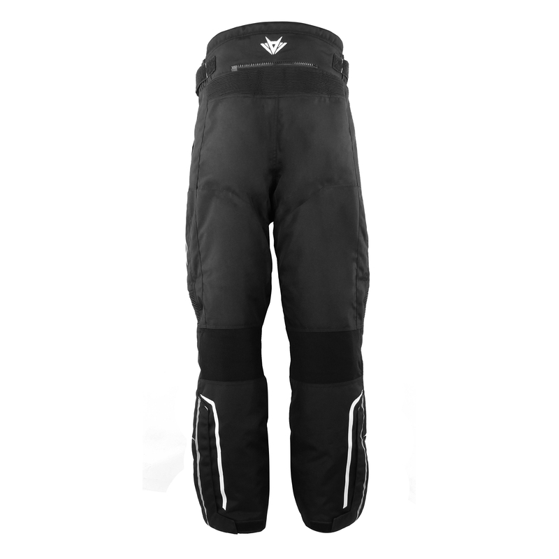 RSA Warm Black-Fluo Yellow motoristične hlače razprodaja