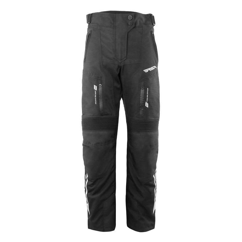 Ženske hlače RSA Black Motorcycle Pants Black razprodaja