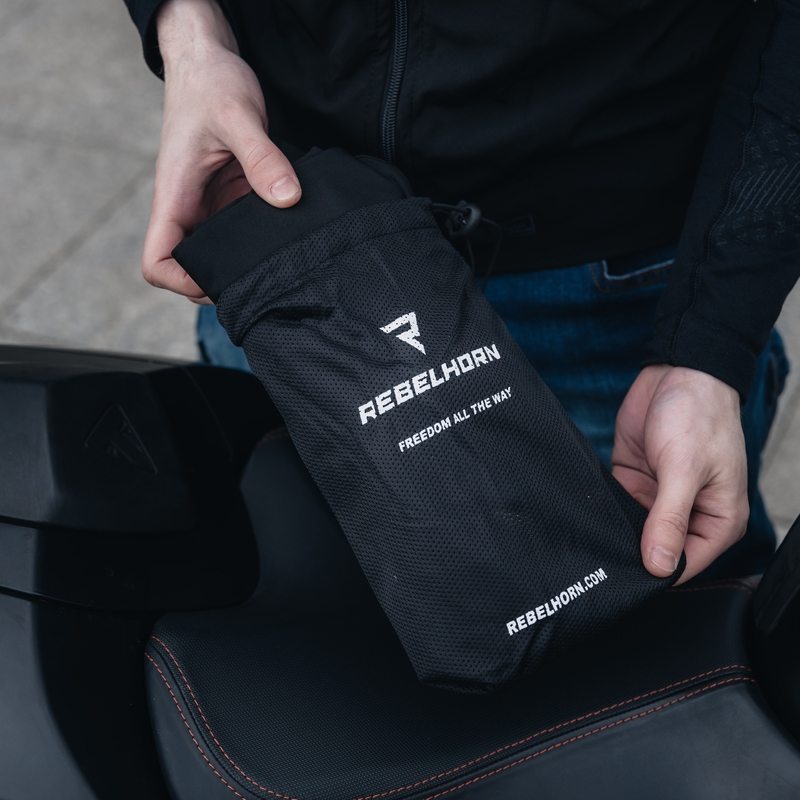 Rebelhorn Vandal Black-Fluo Yellow usnjena motoristična jakna razprodaja