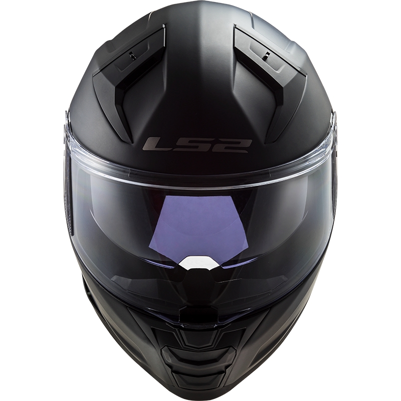 Motoristična čelada LS2 FF811 Vector II, polno črna, mat