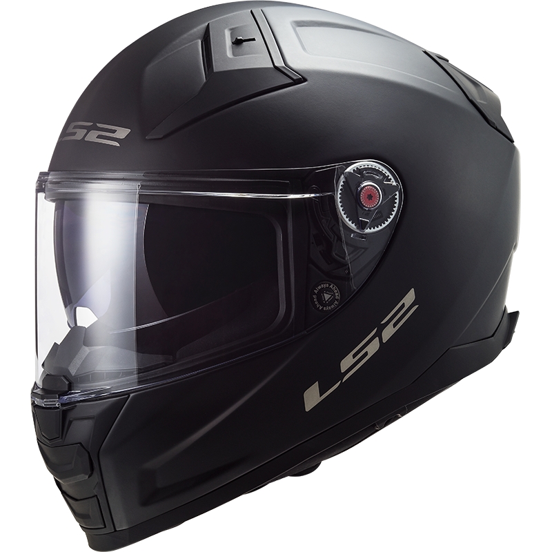 Motoristična čelada LS2 FF811 Vector II, polno črna, mat