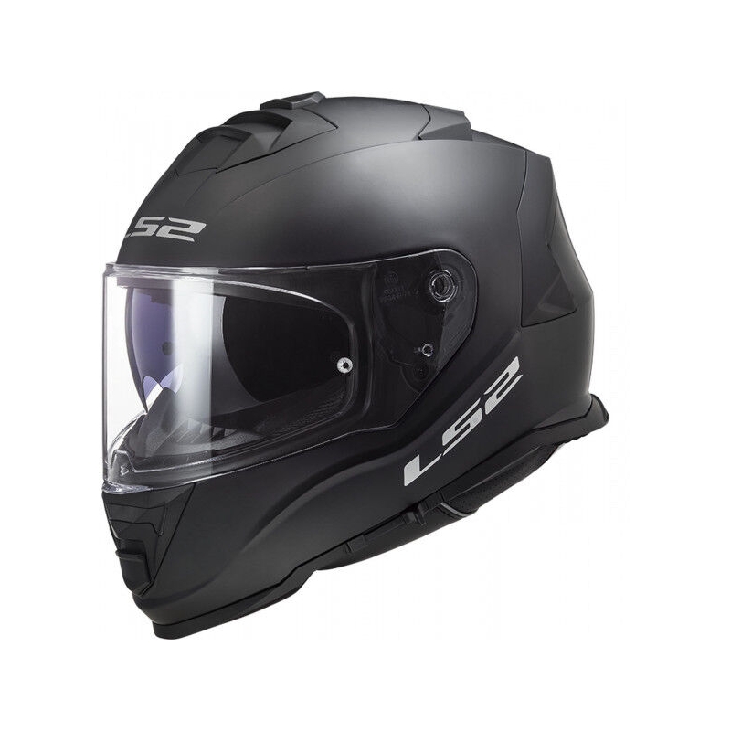 LS2 FF800 Storm II Solid Matte Black Integral Motoristična čelada