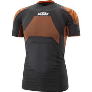 Termalna majica s kratkimi rokavi KTM Performance črno-oranžna
