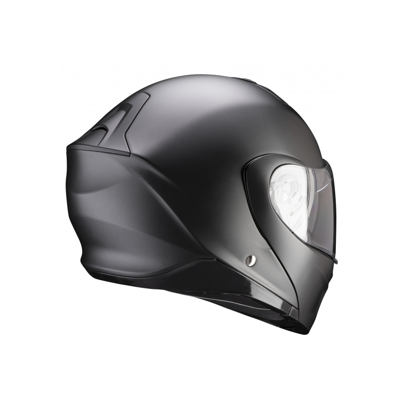 Obračalna čelada Scorpion EXO-930 Solid pearl black mat