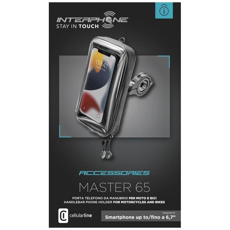 Univerzalni vodotesni etui Interphone Master, do 6,7"