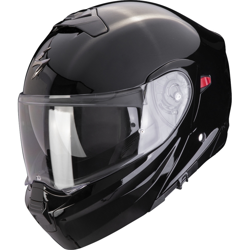 Motoristična čelada na preklop Scorpion EXO-930 EVO Solid black