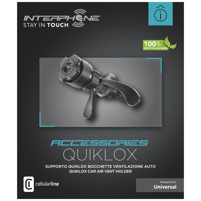 Interphone QUIKLOX za pritrditev na prezračevalno odprtino