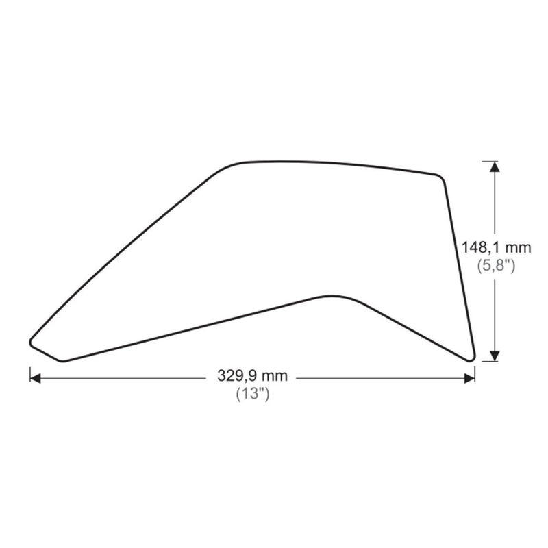 Boční tankpad PUIG SPECIFIC černý
