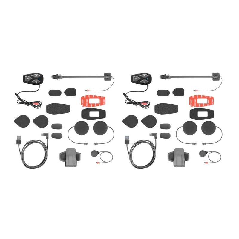 Bluetooth slušalke Interphone U-COM3 dvojni paket