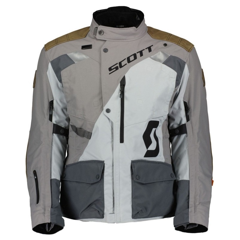 Motoristična jakna SCOTT Dualraid Dryo grey-titanium razprodaja