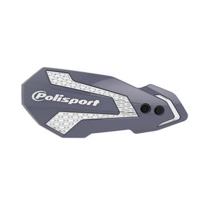 Chrániče páček POLISPORT MX FLOW s montážní sadou nardo grey/white
