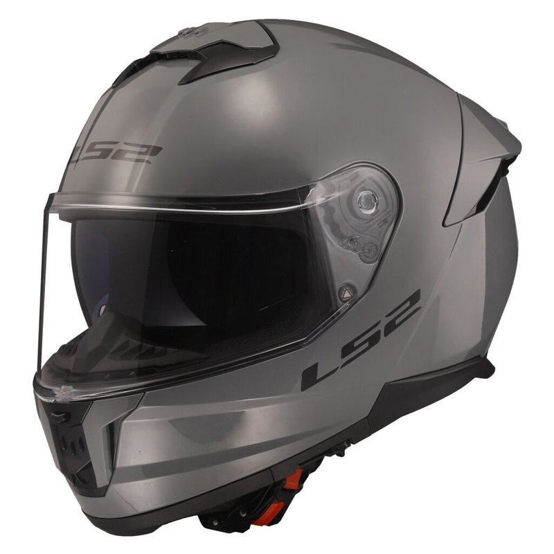 LS2 FF808 Stream II Trdna siva integralna motoristična čelada