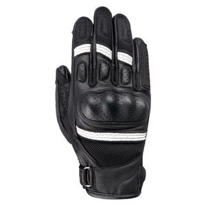 Ženske motoristične rokavice Oxford RP-6S črno-bele barve