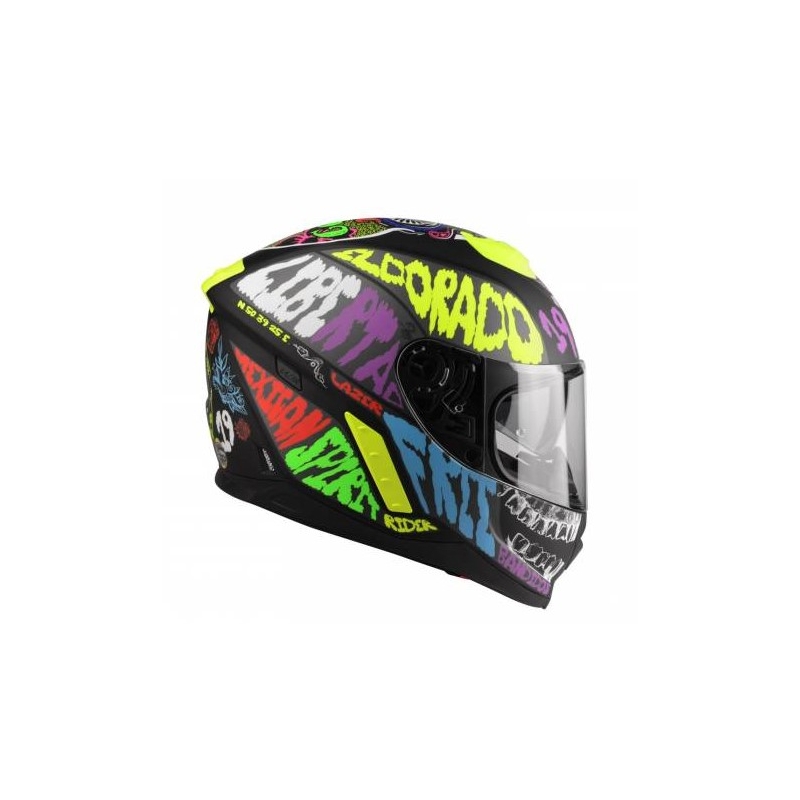 Integralna motoristična čelada Lazer Rafale Mexicana multicolor