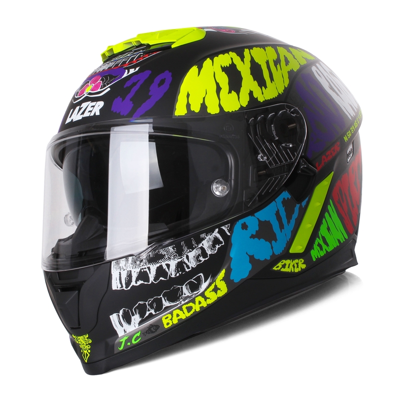 Integralna motoristična čelada Lazer Rafale Evo Mexicana multicolor