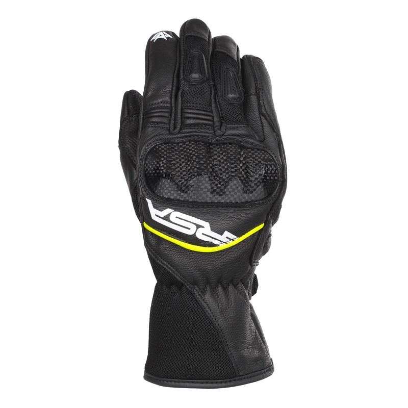 Motoristične rokavice RSA Airvent 2 black-white-fluo yellow