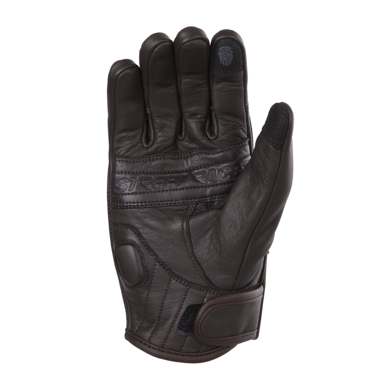 Ženske motoristične rokavice Street Racer Striker 2 Brown