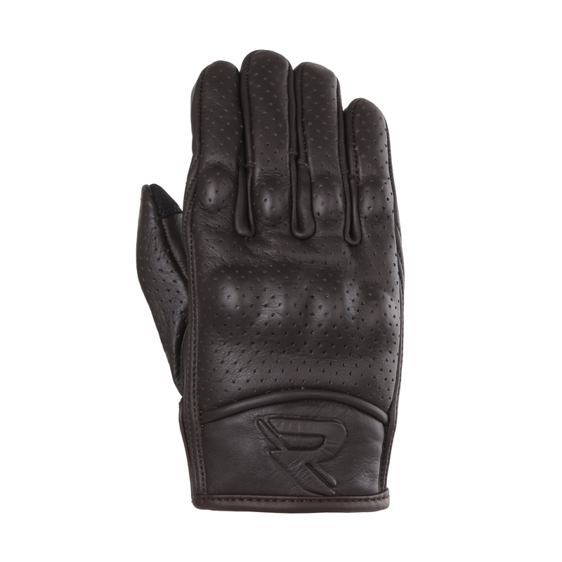 Ženske motoristične rokavice Street Racer Striker 2 Brown Perforated
