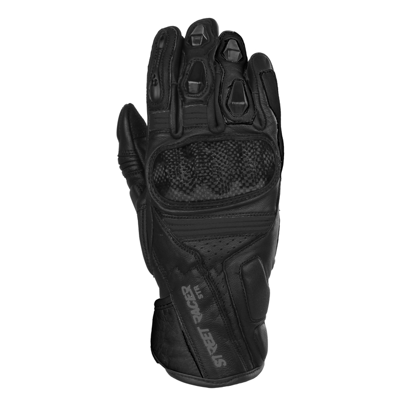 Ženske motoristične rokavice Street Racer STR Black