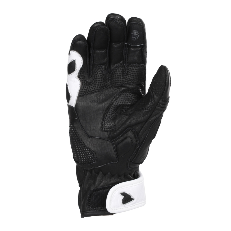 Motoristične rokavice Street Racer STR black-fluo yellow