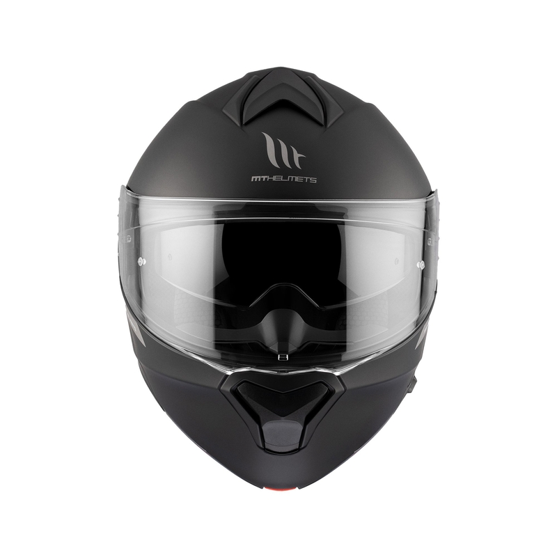 MT Genesis SV Solid A1 black mat flip-up motoristična čelada