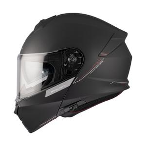 MT Genesis SV Solid A1 black mat flip-up motoristična čelada