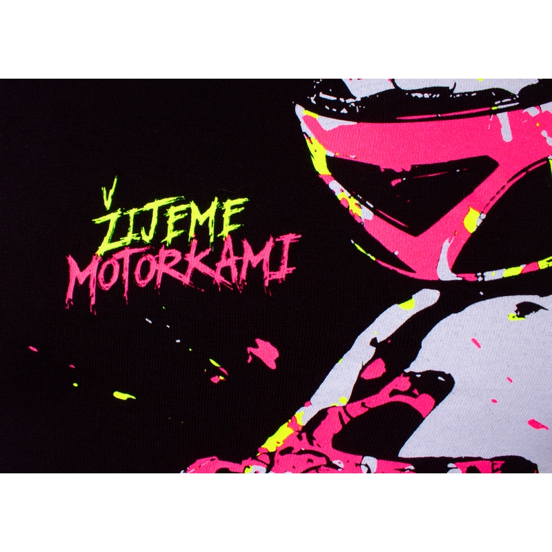 Otroška dekliška majica MotoZem - Živimo z motorji