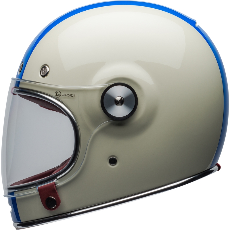 Integralna motoristična čelada Bell Bullit DLX Command Vintage belo-rdeče-modra
