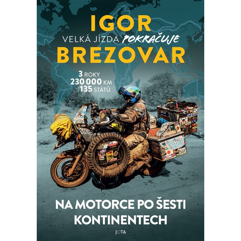 Knjiga Igor Brezovar. Velika vožnja se nadaljuje
