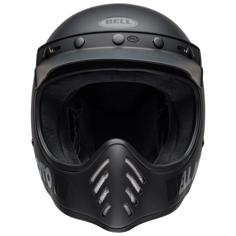 Bell Moto-3 Classic Black Matt motoristična čelada