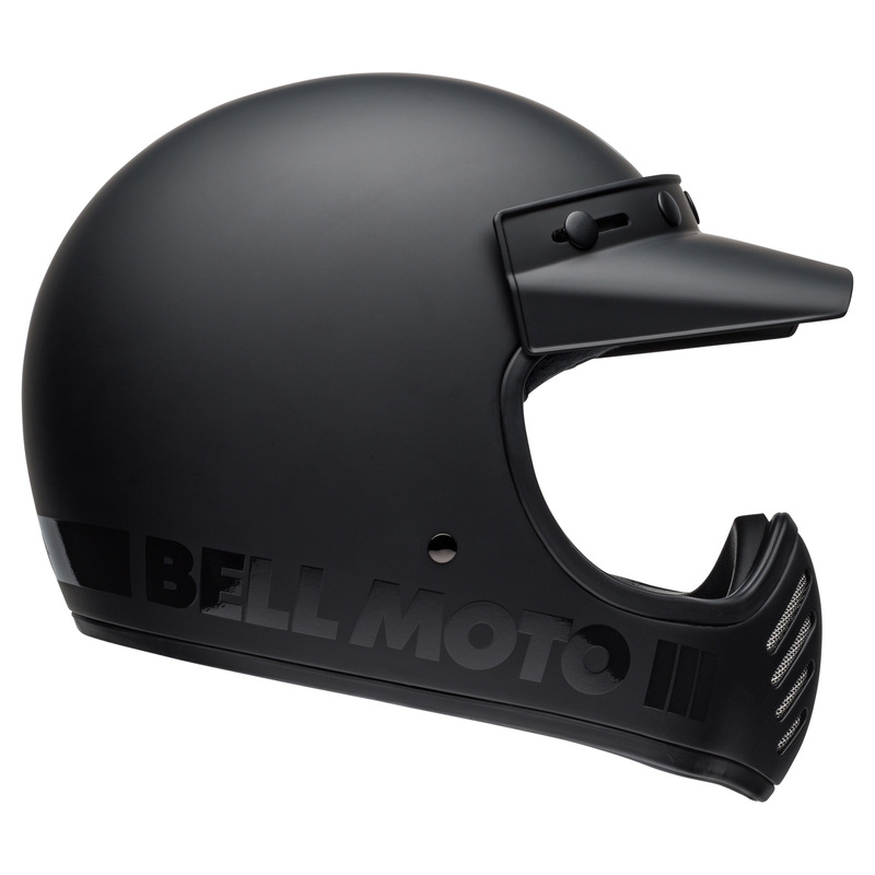 Bell Moto-3 Classic Black Matt motoristična čelada