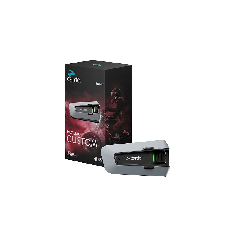 Bluetooth domofon CARDO PACKTALK CUSTOM solo