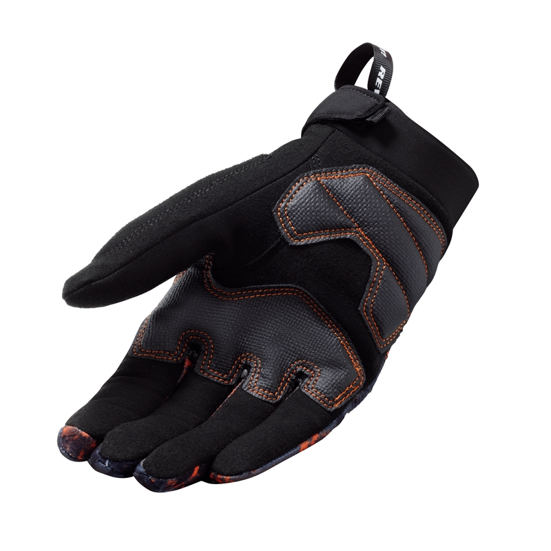 Motoristične rokavice Revit Continent black-orange
