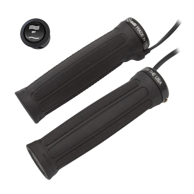 Ogrevani ročaji SYMTEC ATV Clamp On High/Low RR črni