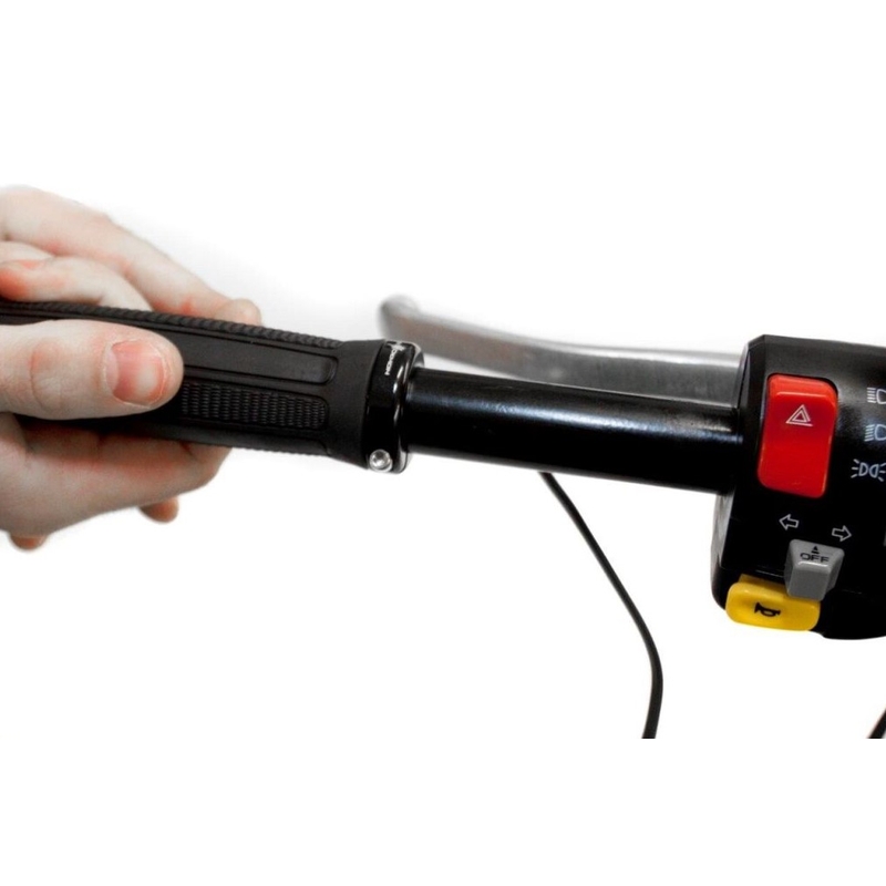 Ogrevani ročaji SYMTEC ATV Clamp On High/Low RR črni