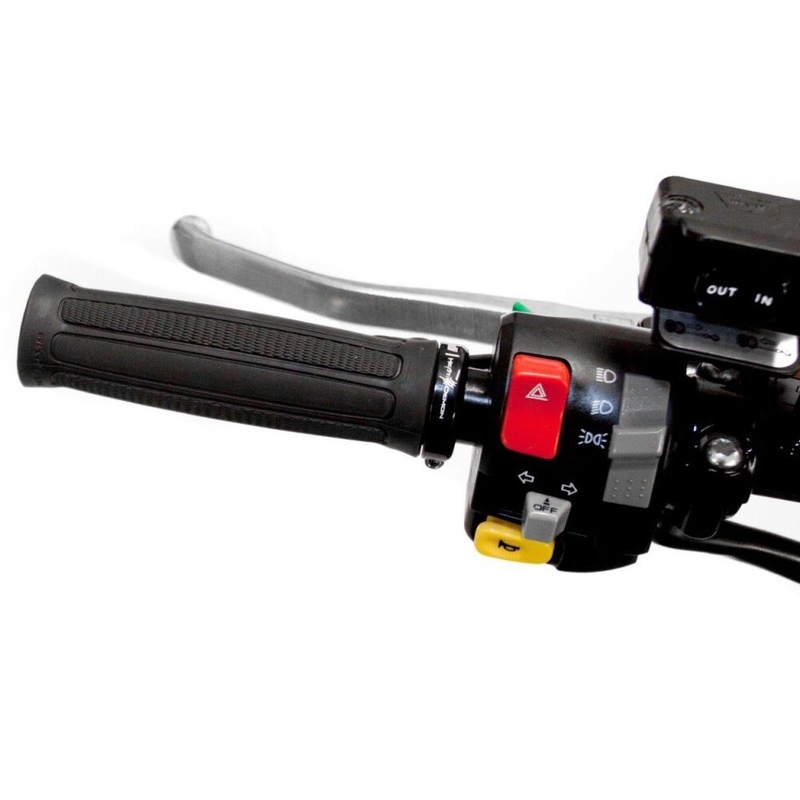 Ogrevani ročaji SYMTEC ATV Clamp On High/Low RR črni