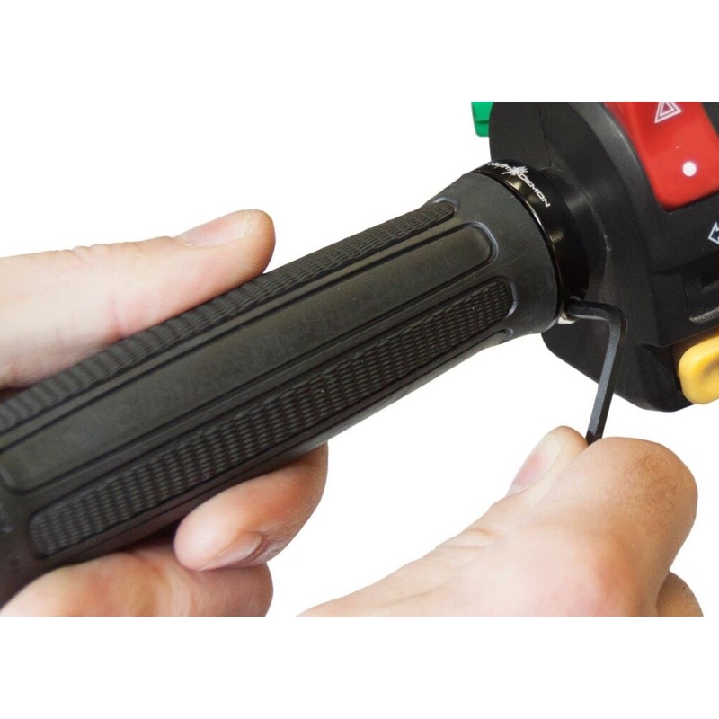 Ogrevani ročaji SYMTEC ATV Clamp On High/Low RR črni